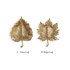 Golden Leaf Tray - Grape or Maple