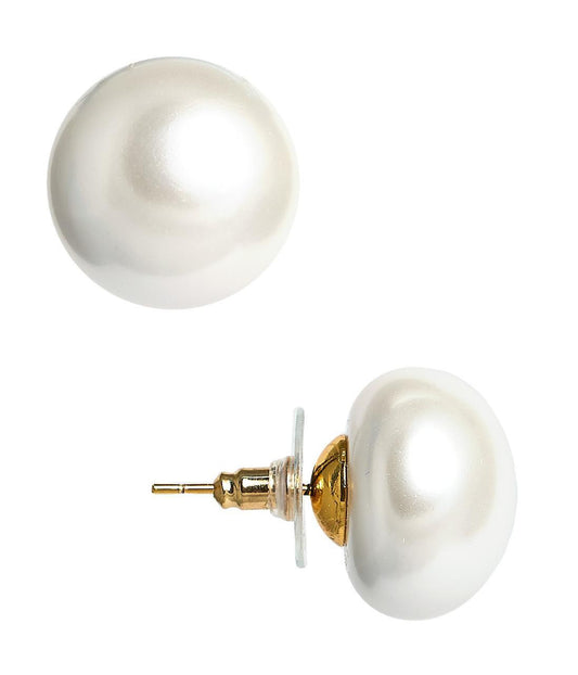Lisi Lerch - Earring - 18mm Barrett Pearl Studs - Meeghan Mullin x Lisi Lerch Collection - Findlay Rowe Designs