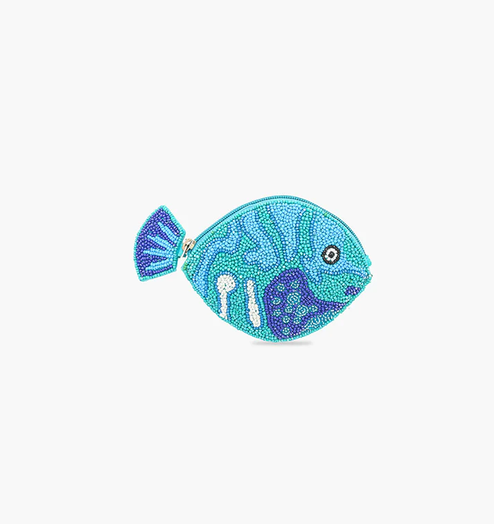 America and Beyond - Mini Coin Pouch - Fish & Fins