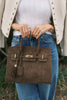 Lisi Lerch - Margo Faux Sueded Handbag - Brown