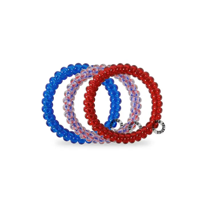 Teleties - Hair Ties - Patriot Pop - Small - Findlay Rowe Designs
