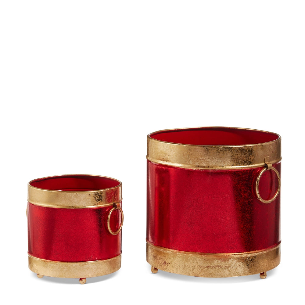 Containers - Red and Gold