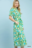 Umgee - Dress - Tropical Floral Midi - Cream - Findlay Rowe Designs