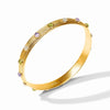 Julie Vos - Bracelet - Cobblestone Stone Bangle - Multi-Stone Cat's Eye - Medium