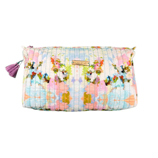 Laura Park - Cosmetic Bag - Quilted Signature - Brooks Avenue - Large - Findlay Rowe Designs