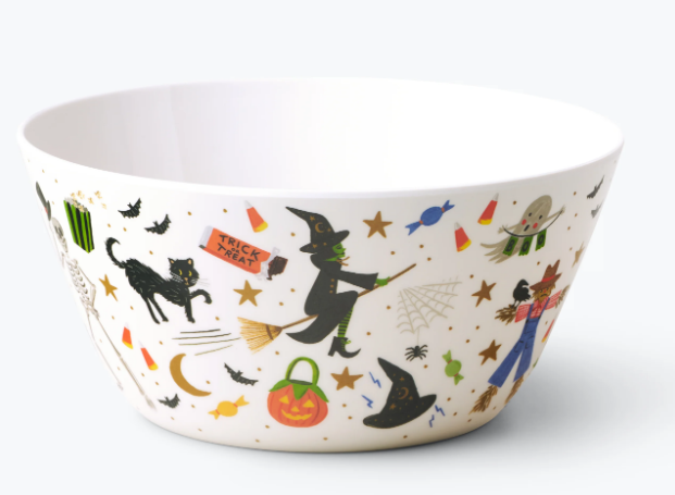 Rifle Paper Co - Melamine Serving Bowl - Halloween Parade - Findlay Rowe Designs