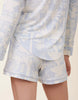 Spartina 449 - Pajama Shorts - Palm Scene Blue