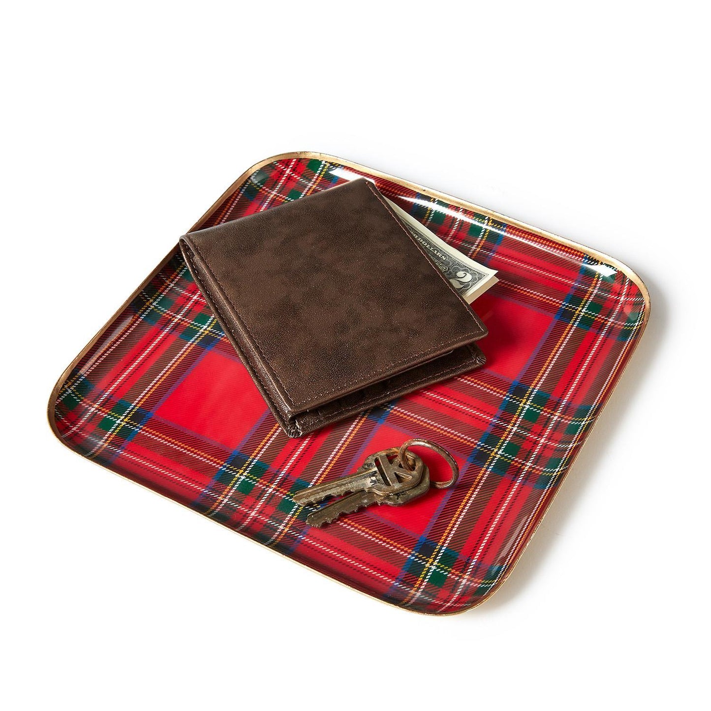 Trinket Tray - Enamel - Tartan Assorted - Findlay Rowe Designs