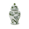 Ginger Jar - Primrose and Lotus Chinoiserie  - Green - Findlay Rowe Designs