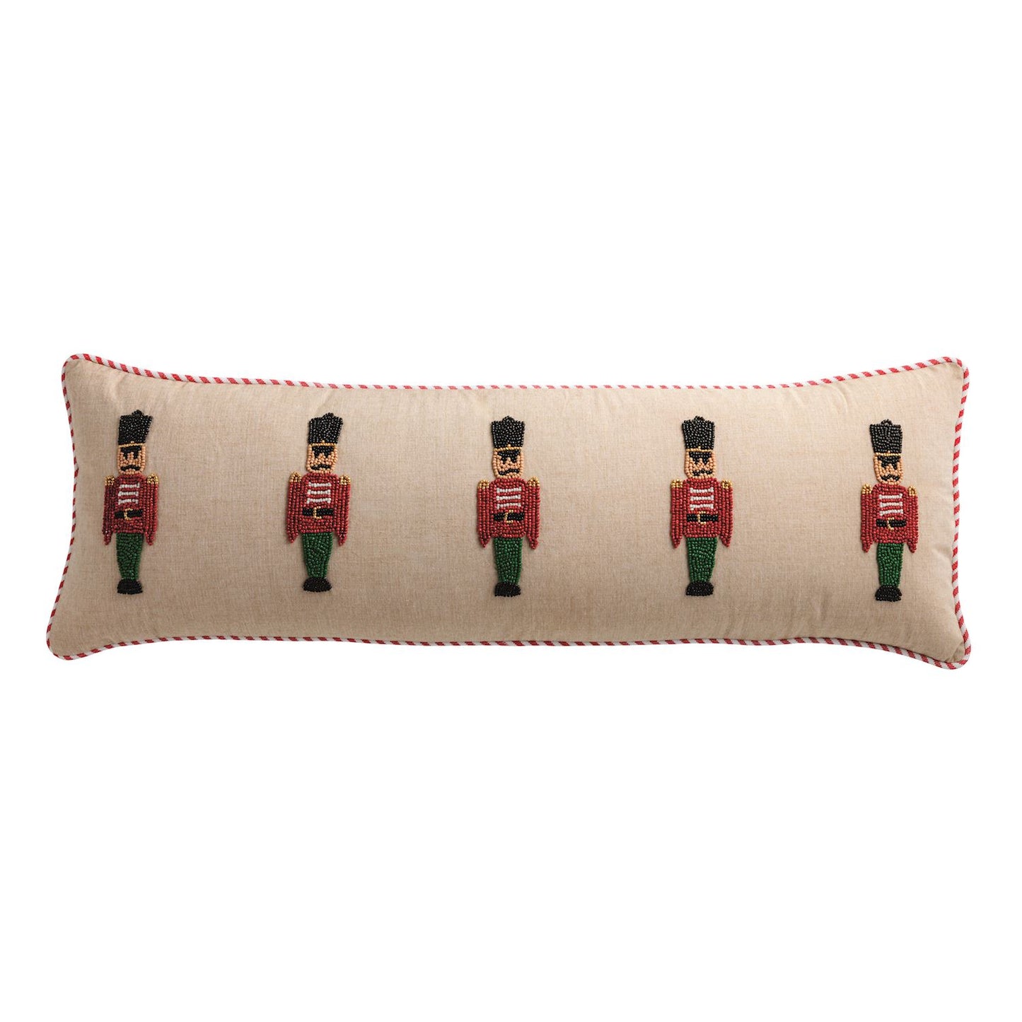 Mud Pie - Pillow - Long Beaded Nutcracker - Findlay Rowe Designs