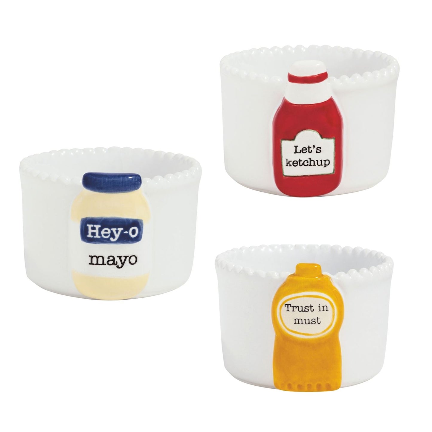 Mud Pie - Tidbit Bowls - Condiments - Findlay Rowe Designs