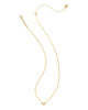Kendra Scott - Necklace - Mini Elisa Gold Satellite Short Pendant - Findlay Rowe Designs