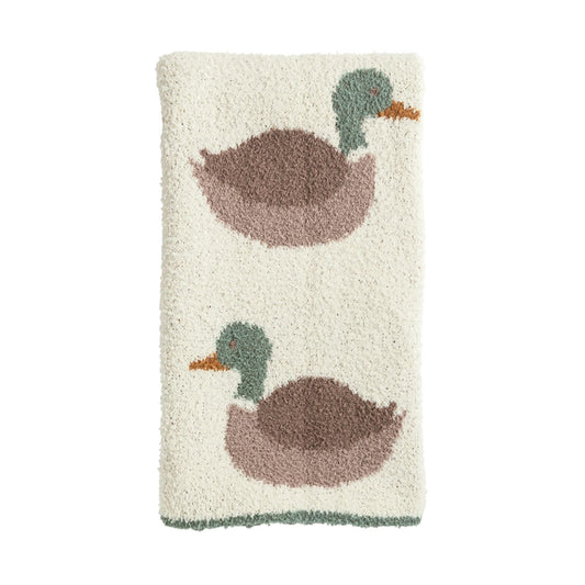 Mud Pie - Baby - Chenille Blanket - Mallard Duck - Findlay Rowe Designs