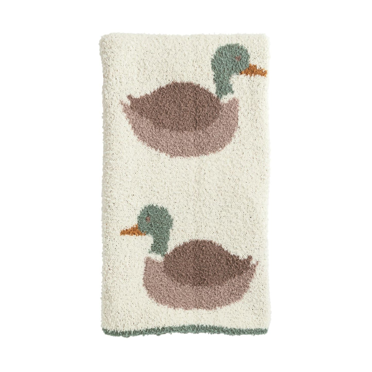 Mud Pie - Baby - Chenille Blanket - Mallard Duck - Findlay Rowe Designs