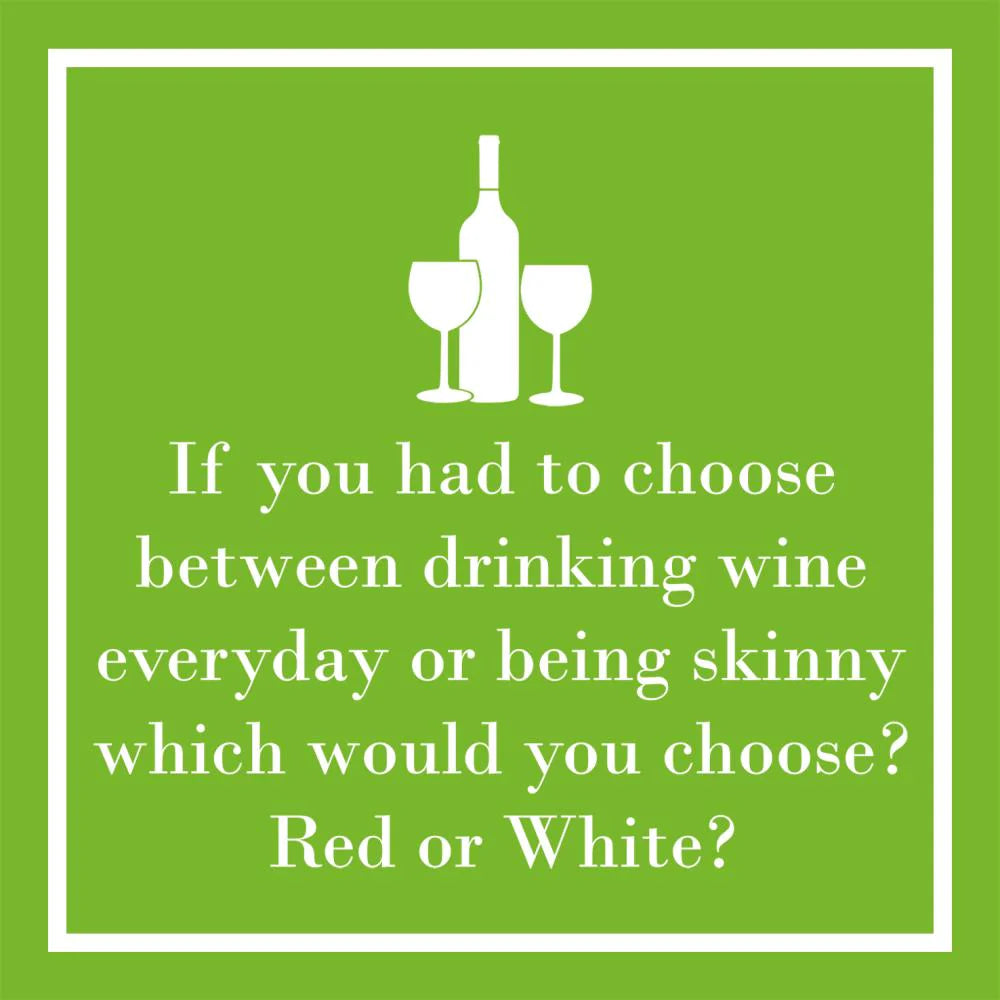 Napkins - Cocktail - Skinny Red or White