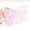 Cosmetic Case - Pink Bow Toile