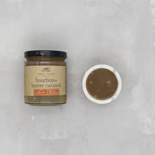 Finch and Fennel - Bourbon + Butter Caramel Sauce