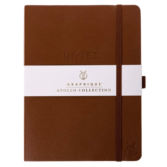 Graphique - Journal - Apollo Vegan Leather - Brown
