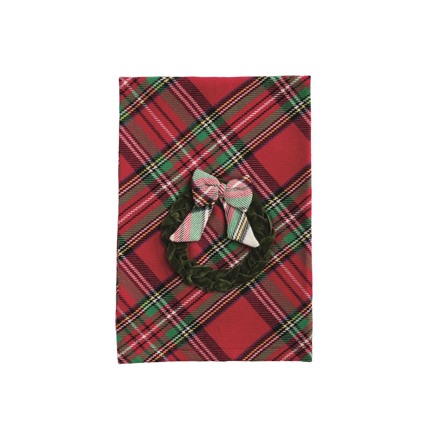 Mud Pie - Tea Towel -Tartan Velvet Ribbon - Findlay Rowe Designs