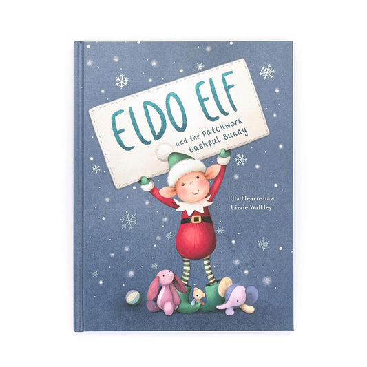 Jellycat - Book - Eldo Elf  and the Patchwork Bashful Bunny
