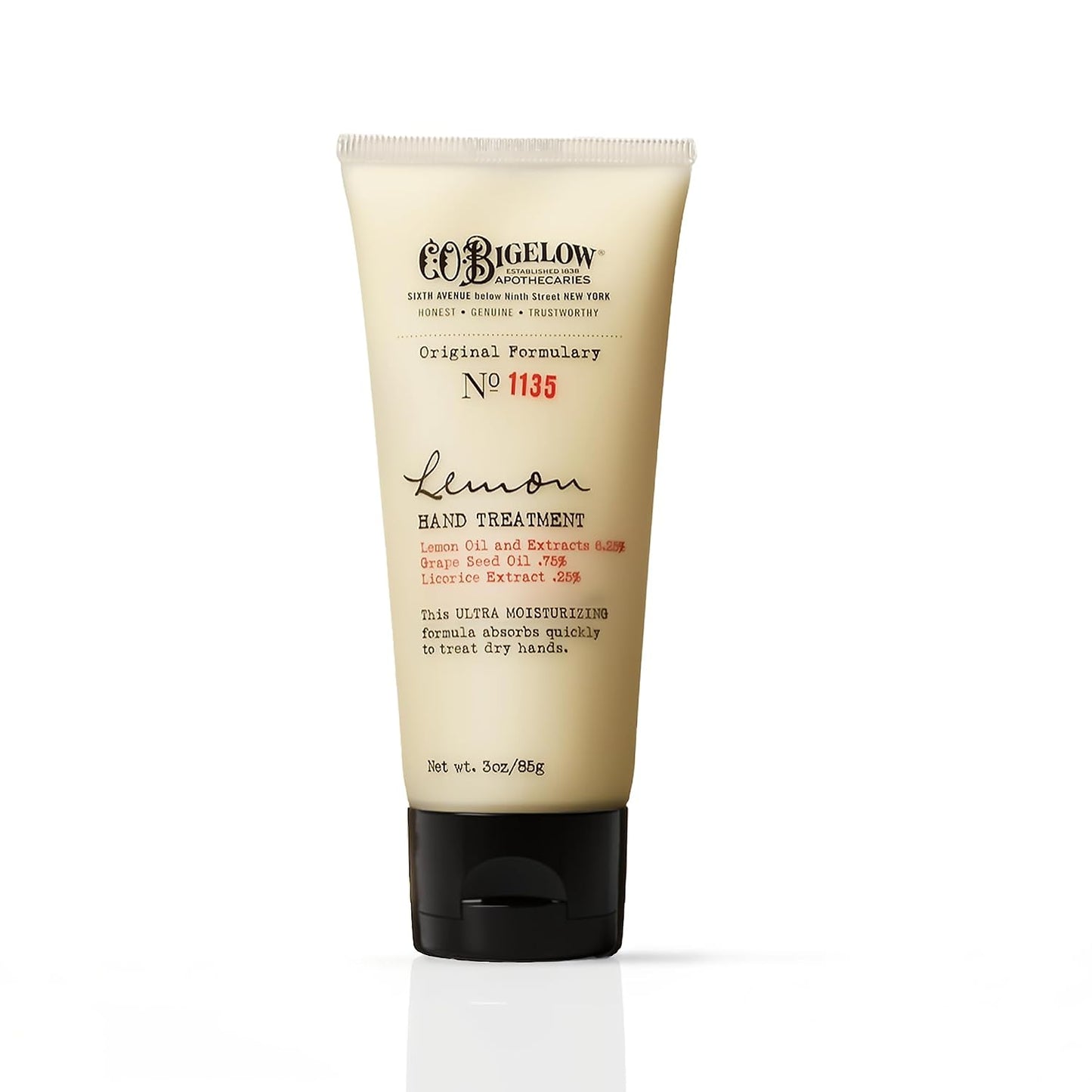 C.O. Bigelow - Lemon Hand Treatment - 3 oz
