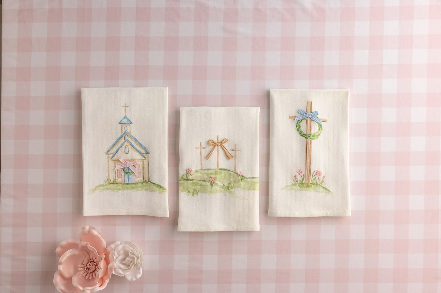 Mud Pie - Towel - Easter with Bow - Findlay Rowe Designs
