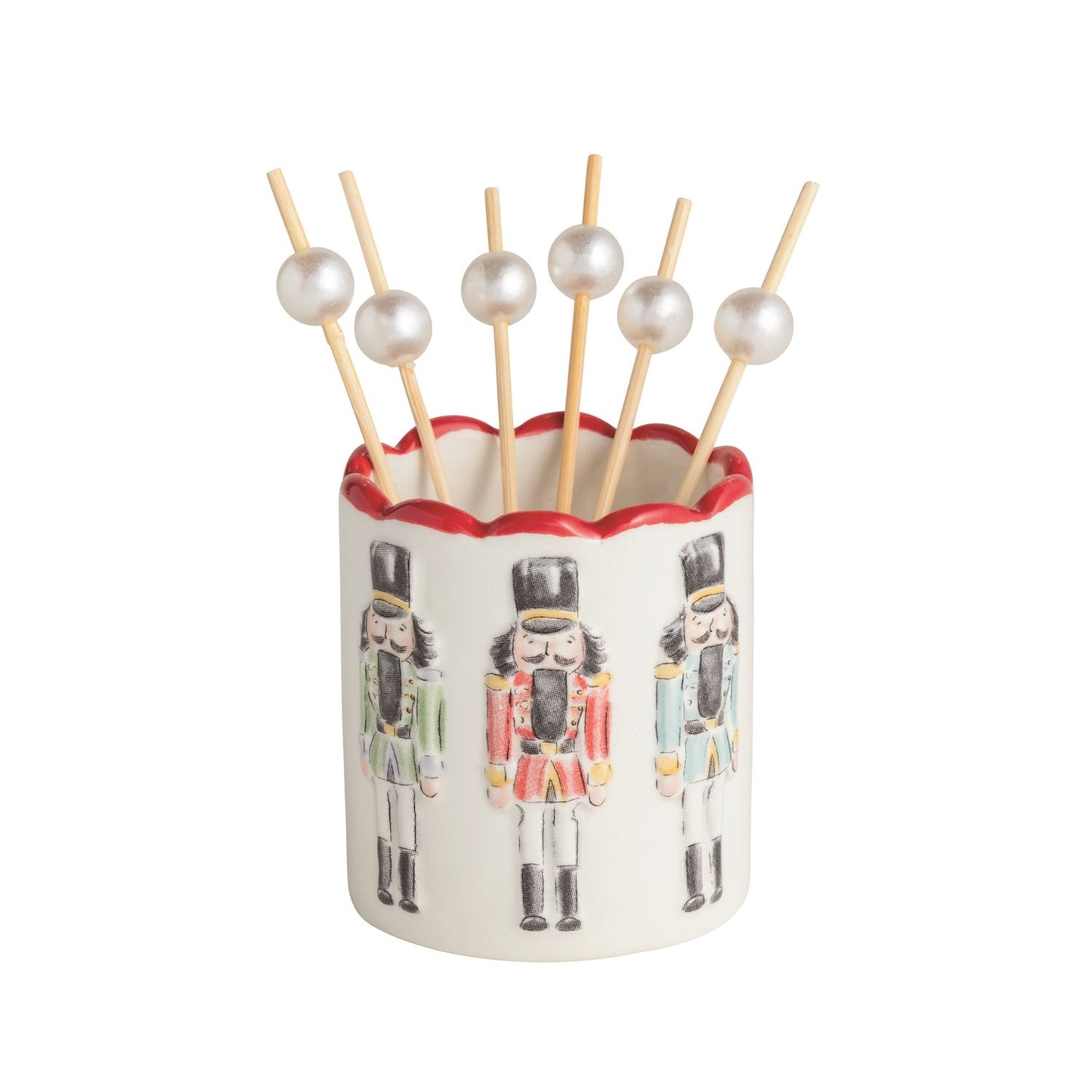 Mudpie - Toothpick Holder - Nutcracker Ballet - Assorted - Findlay Rowe Designs