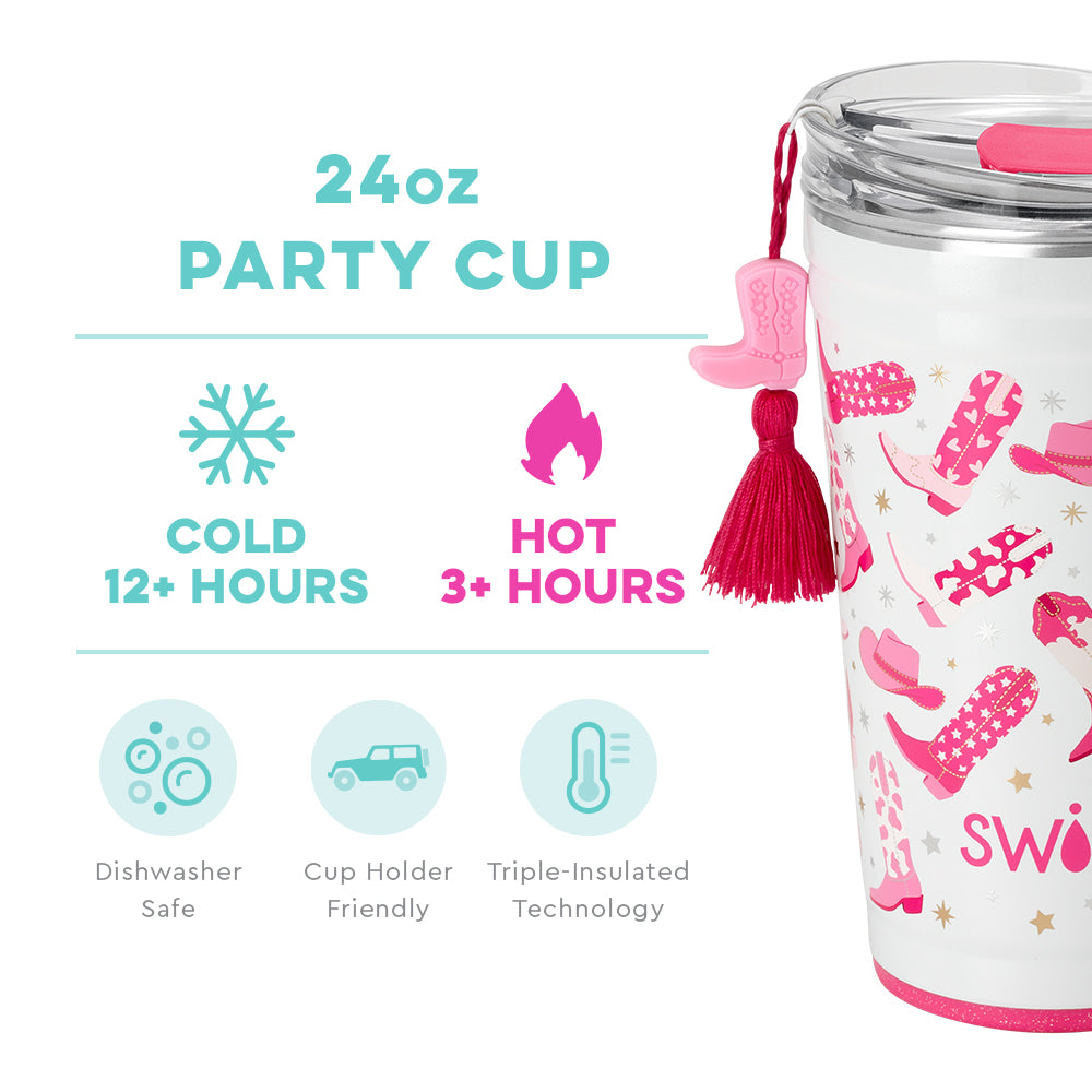 Swig- Let's Go Girls Party Cup (24oz) - Findlay Rowe Designs