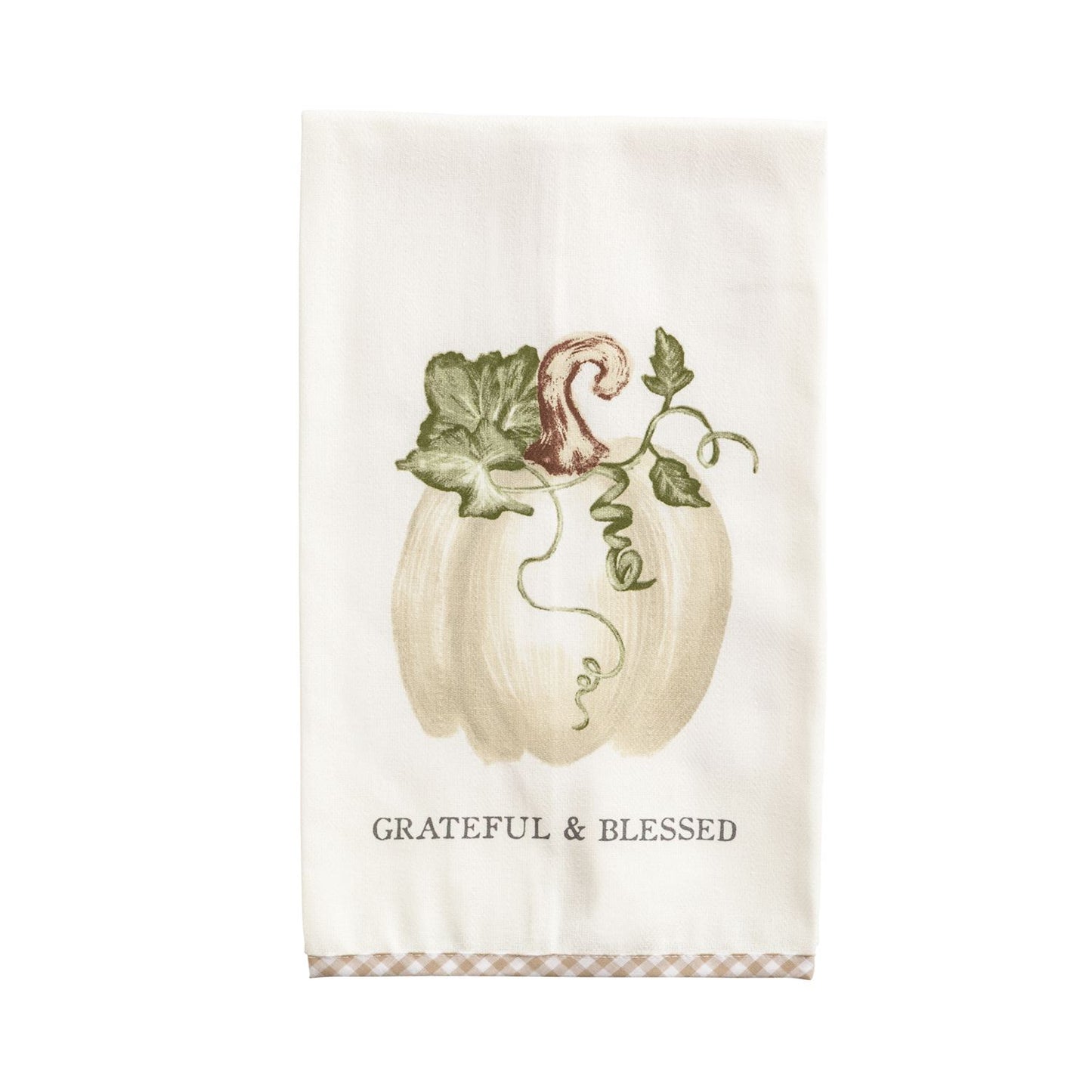 Mud Pie - Towel - Gather Gingham Hem - Findlay Rowe Designs