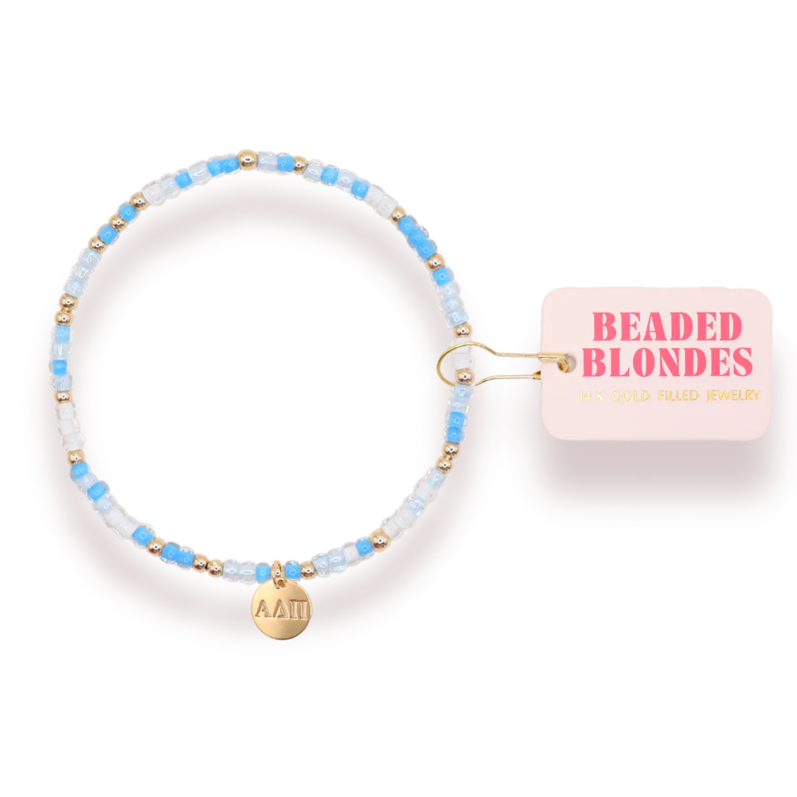 Beaded Blondes - Bracelet - Sprinkle Charm - Sorority - Findlay Rowe Designs