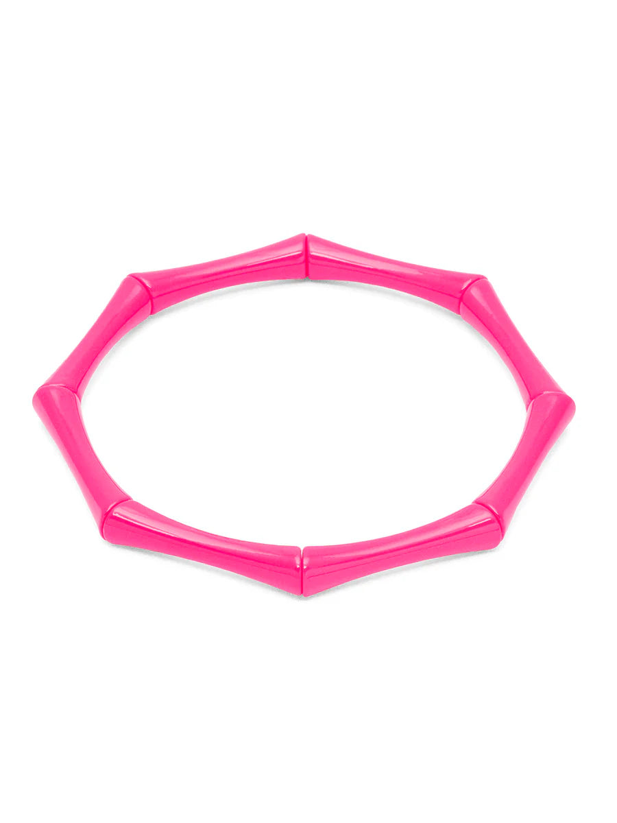 Bracelet - Enamel Stretch Bamboo - Findlay Rowe Designs