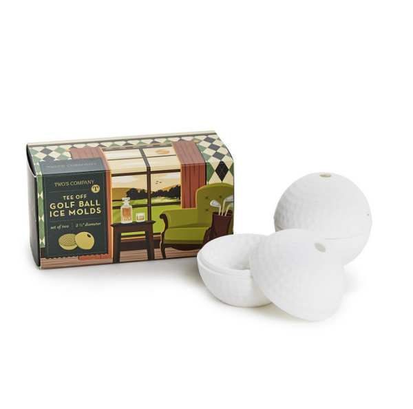 Tee Off - Set of 2 Golf Ball Ice Mold – Findlay Rowe Designs