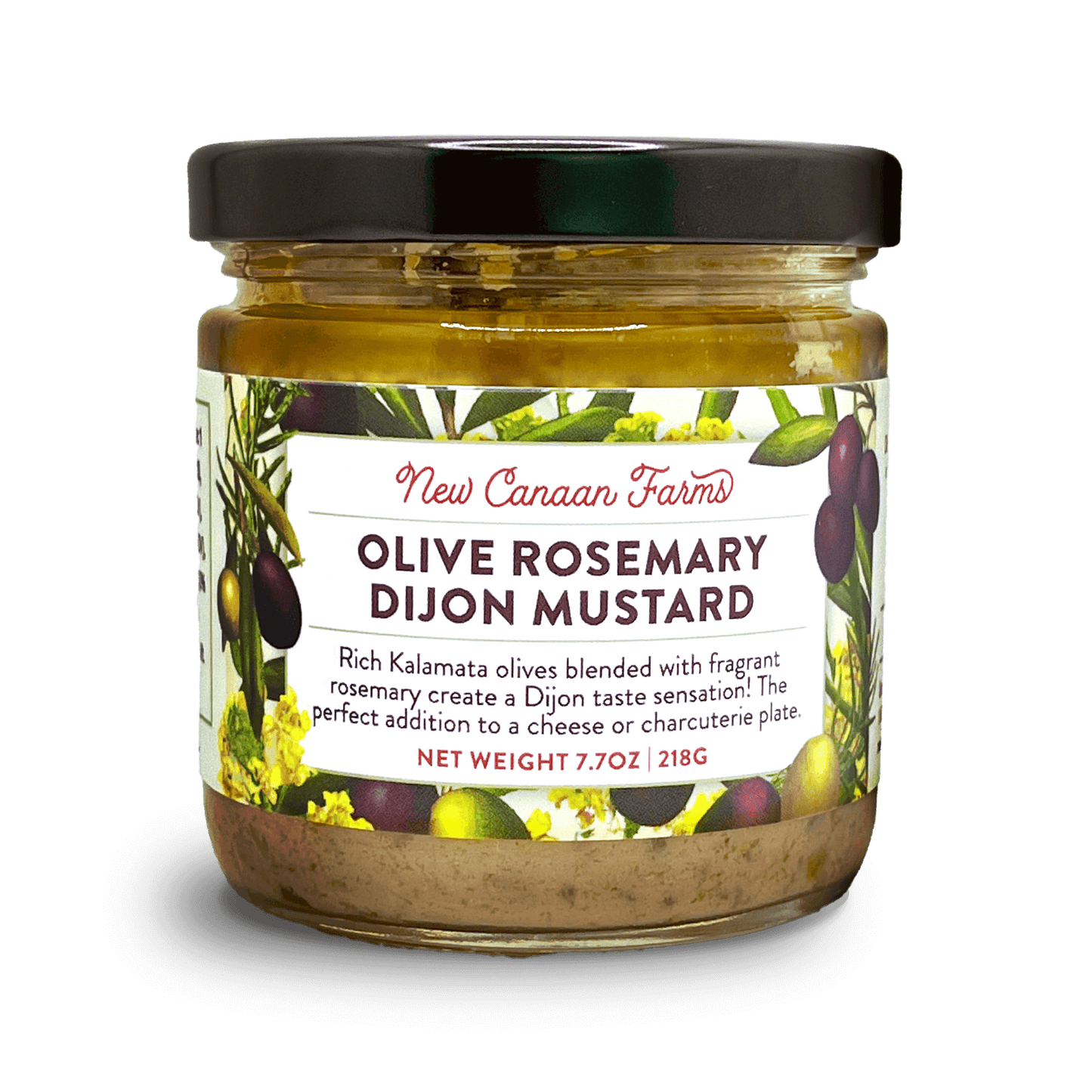 New Canaan Farms - Olive Rosemary Dijon Mustard - Findlay Rowe Designs