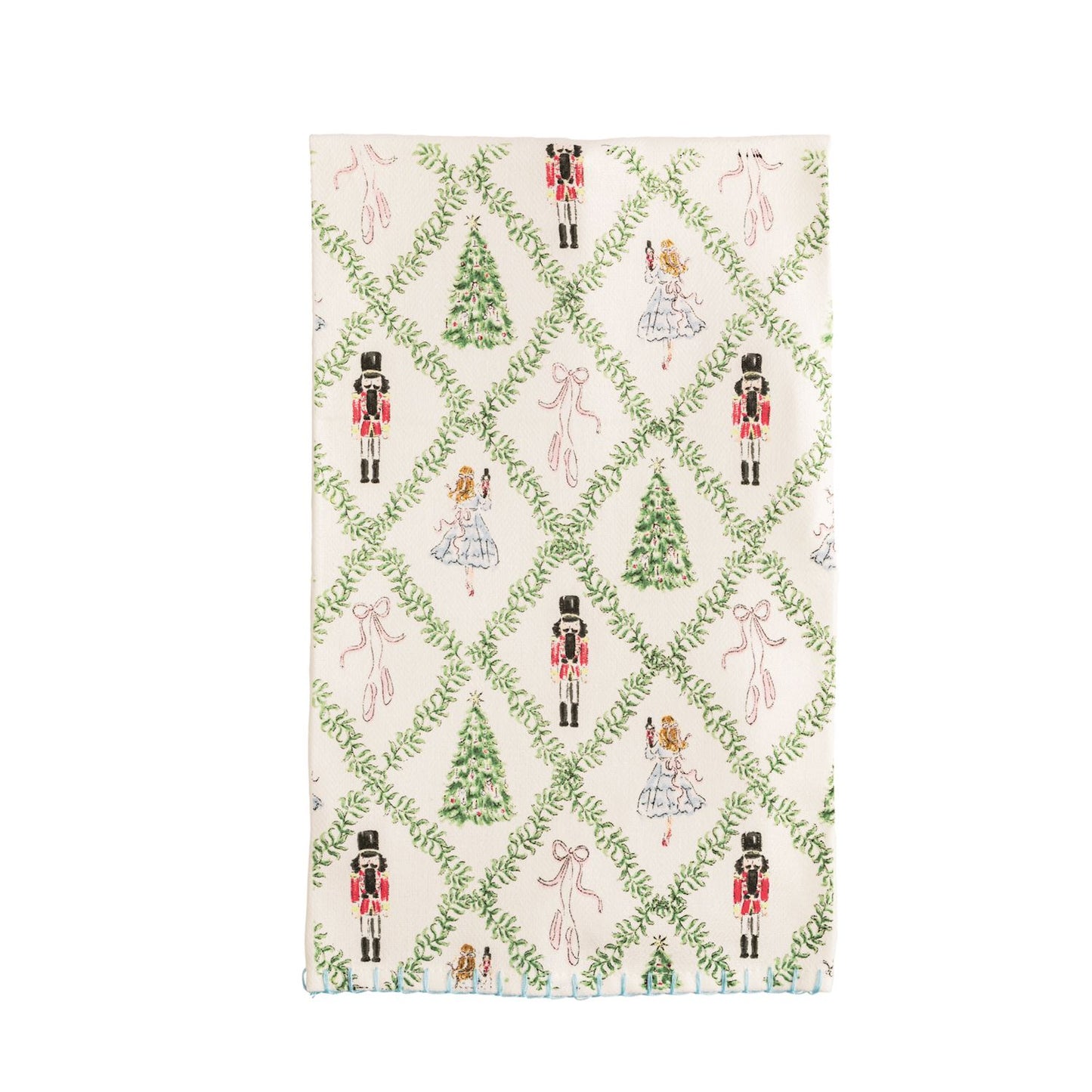 Mud Pie - Tea Towel - Hand-painted Style - Nutcracker Ballet - Findlay Rowe Designs