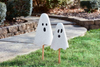 Mud Pie - Halloween Metal Ghost Yard Stake
