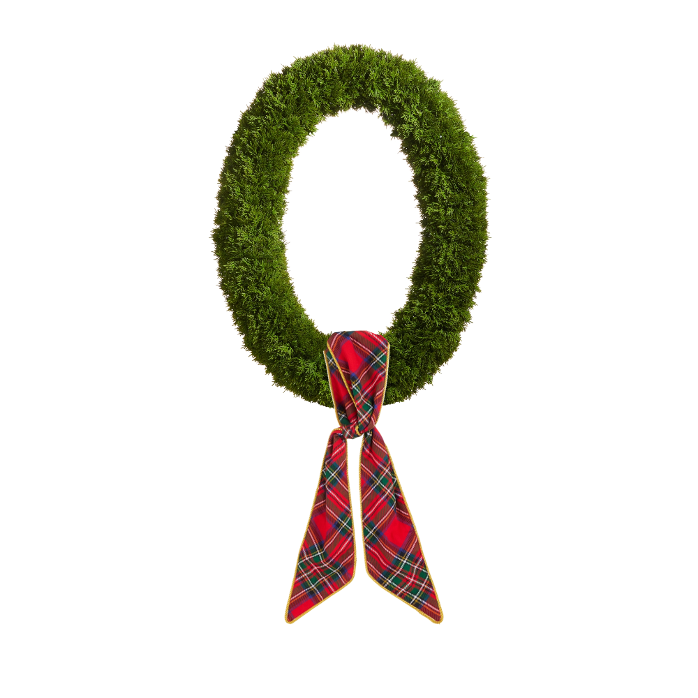 Wreath - Oval Cedar - 30.5"
