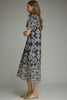Entro - Dress - Maxi Ornamental - Black - Findlay Rowe Designs
