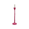 Taper Holder - Cast Iron Flower Shaped - Fuchsia - Findlay Rowe Designs