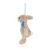 Jellycat - Ornament - Bashful Beige Bunny - Findlay Rowe Designs