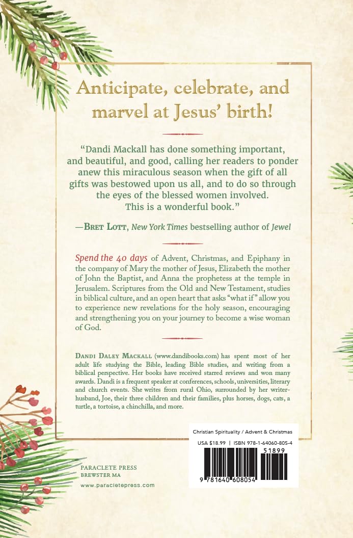 Three Wise Women: 40 Devotions Celebrating Advent with Mary Elizabeth and Anna
