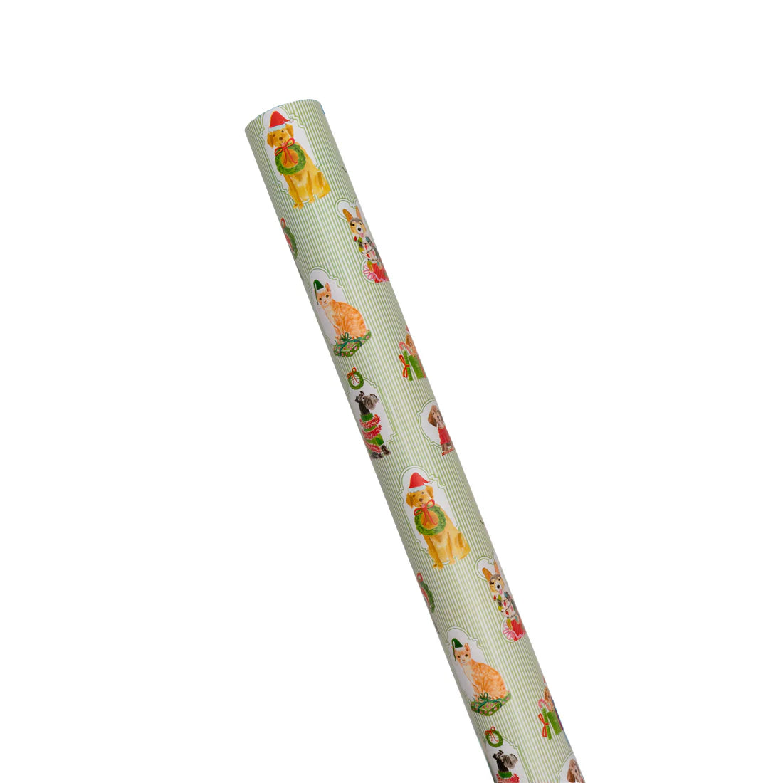 Caspari -  Gift Wrap Roll - Presenting Pets