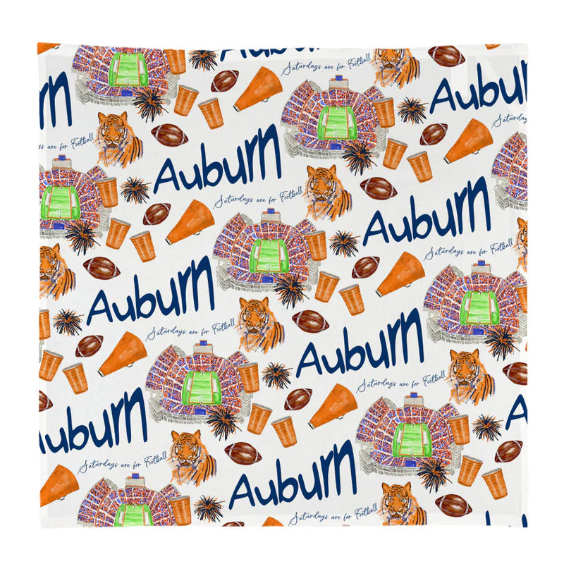 Towel - Collegiate Football Icons - Findlay Rowe Designs