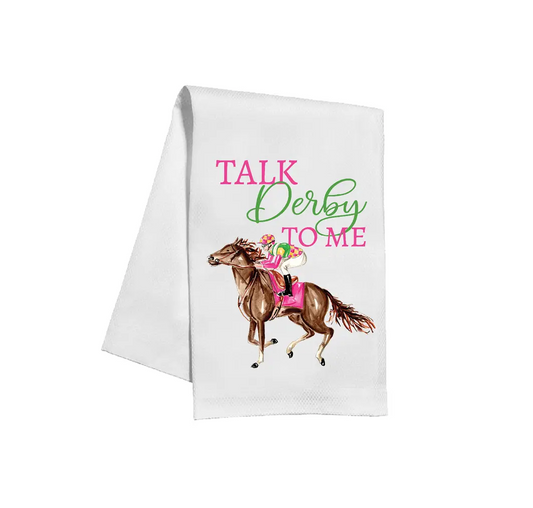 Rosanne Beck - Towel - Talk Derby to Me - Findlay Rowe Designs