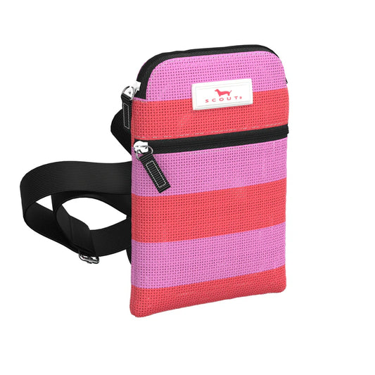 Scout - Poly Pocket -  Bubblegum and Watermelon Striped - Findlay Rowe Designs
