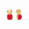 Julie Vos - Earring - Catalina Earring - Iridescent Strawberry - Findlay Rowe Designs