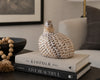 Sculpture - Quail - . Tan Whitewashed - 6.25in - Findlay Rowe Designs