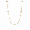 Julie Vos - Necklace - Rainbow Station - Clear Crystal - Findlay Rowe Designs
