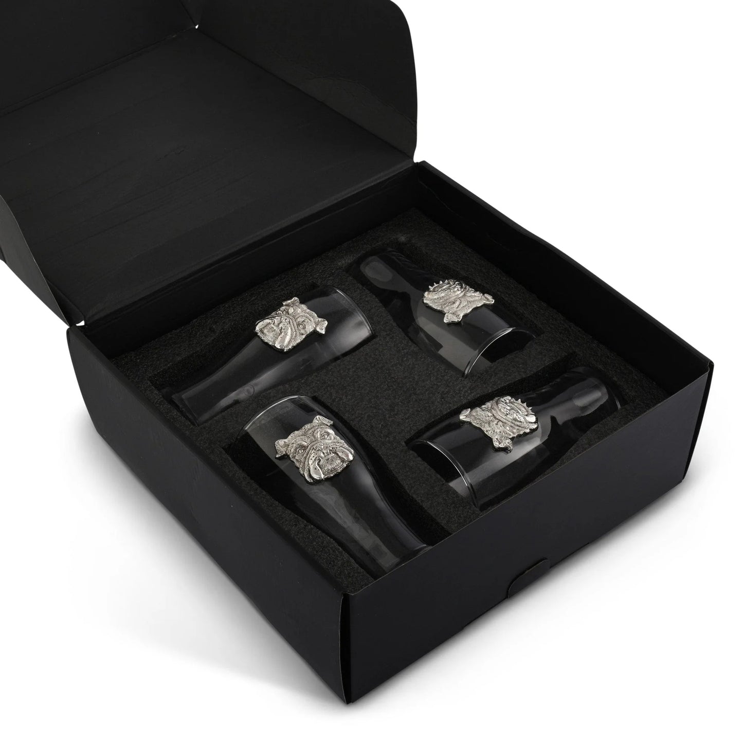 Arthur Court - Bulldog Beer Pint Glasses