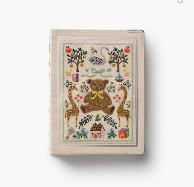 Rifle Paper Co - Embroidered Small Photo Album - Storybook - Findlay Rowe Designs