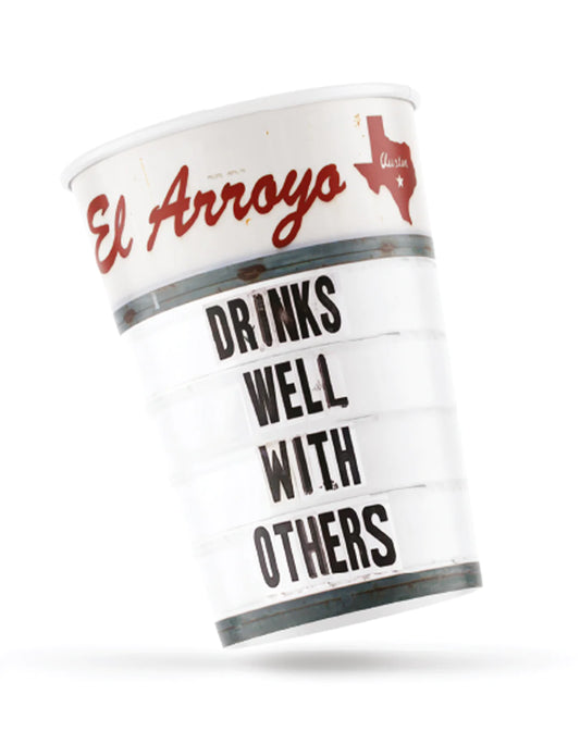 EL ARROYO- 12 oz Party Cups (Pack of 12) - Drinks Well